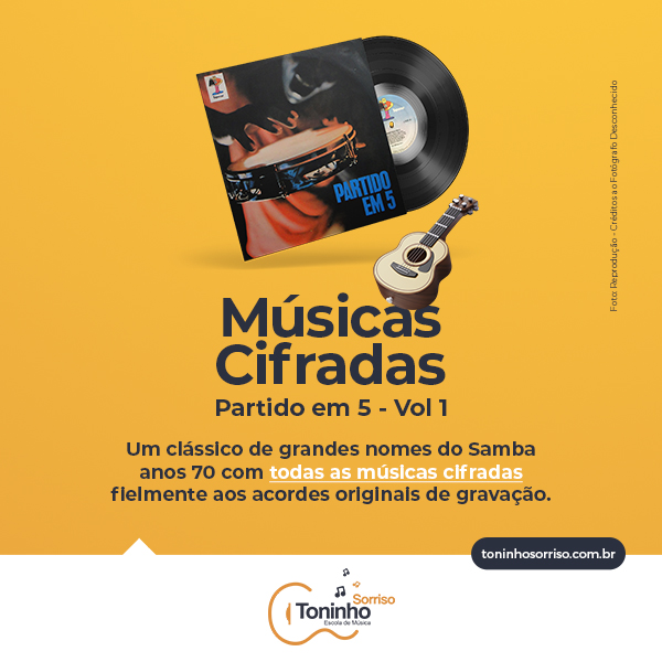 Apostila Cavaquinho - Partido em 5 - Volume I